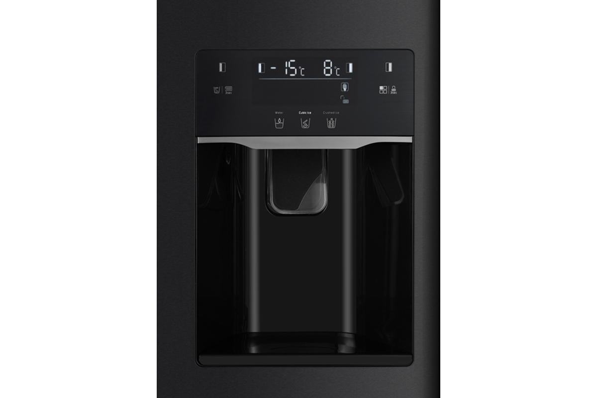 Tommatech TSB-491576-WIDSMP 577L Su ve Buz Dağıtıcılı Side-By-Side Buzdolabı Dark Inox