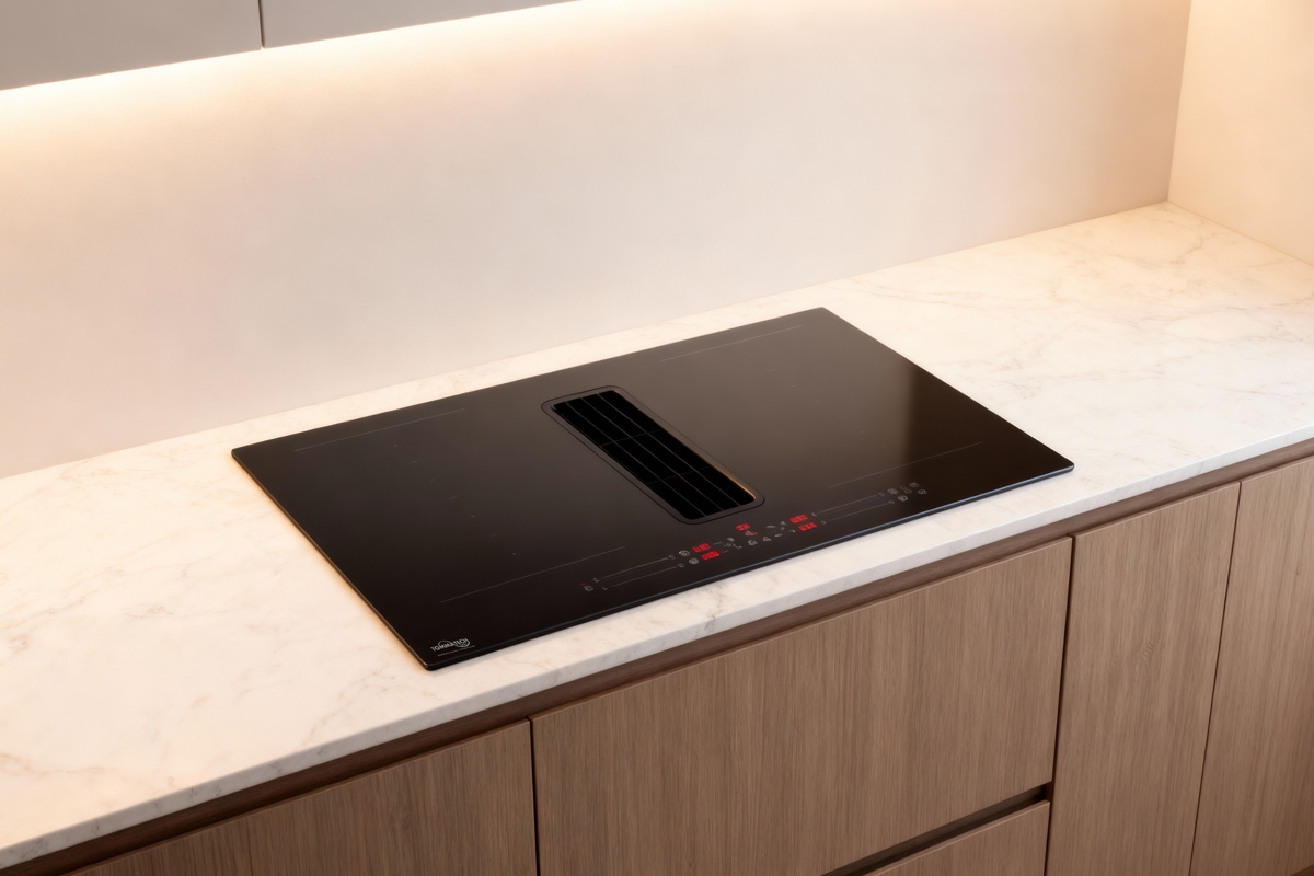 Tommatech TADI8001BG Davlumbaz Entegreli Ocak 80 cm