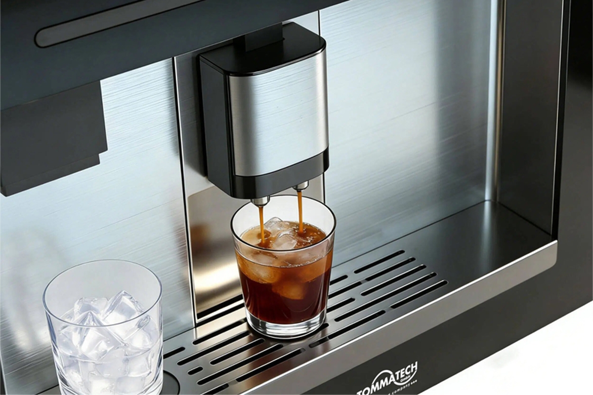 Tommatech TAKM1ESTS Ankastre Tam Otomatik Kahve Makinesi Siyah