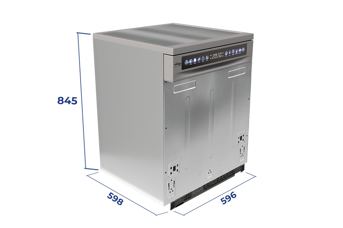 Tommatech TYBM-1514-II 6 Program Semı Buılt-ın Dishwasher